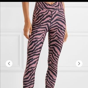 Pink tiger print leggings